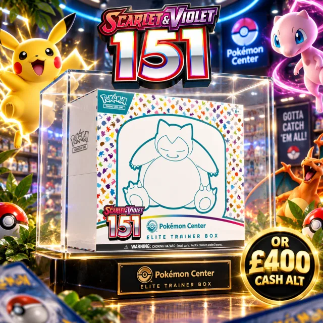 POKÉMON SCARLET & VIOLET 151 ETB OR £400