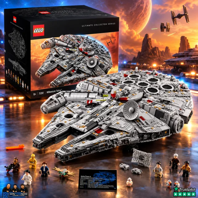 STAR WARS LEGO - MILLENIUM FLACON OR £400