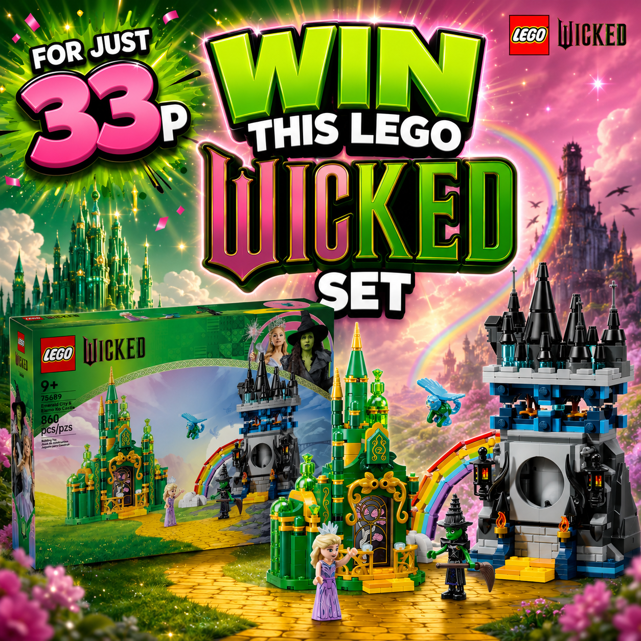 WICKED LEGO SET 75689