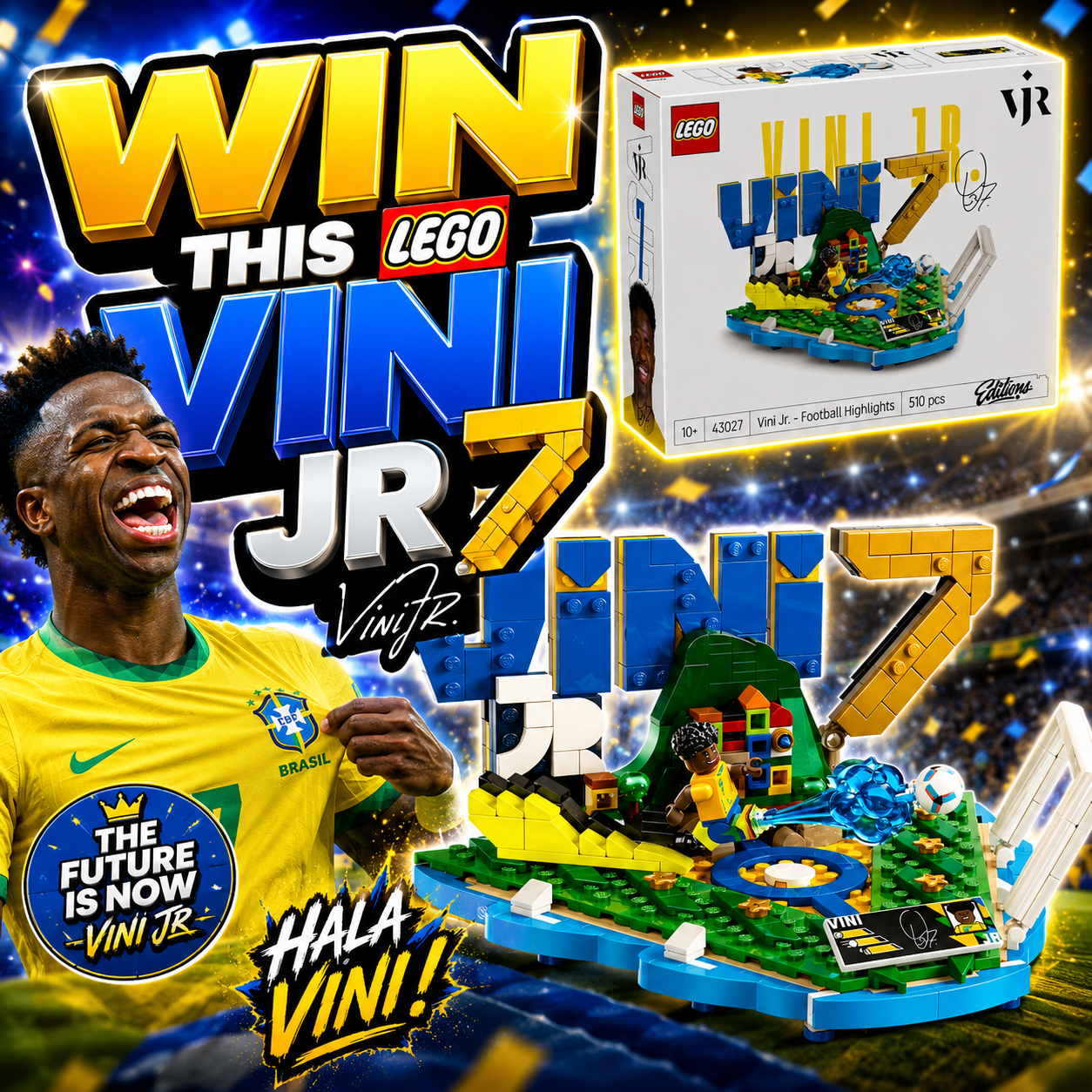 Vini Jr. LEGO edition - AUTODRAW