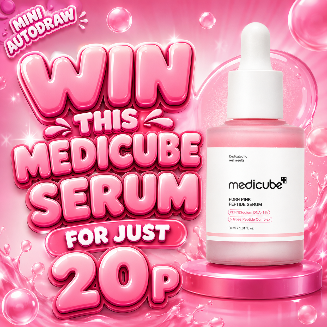 MEDICUBE PEPTIDE SERUM - MINI AUTODRAW